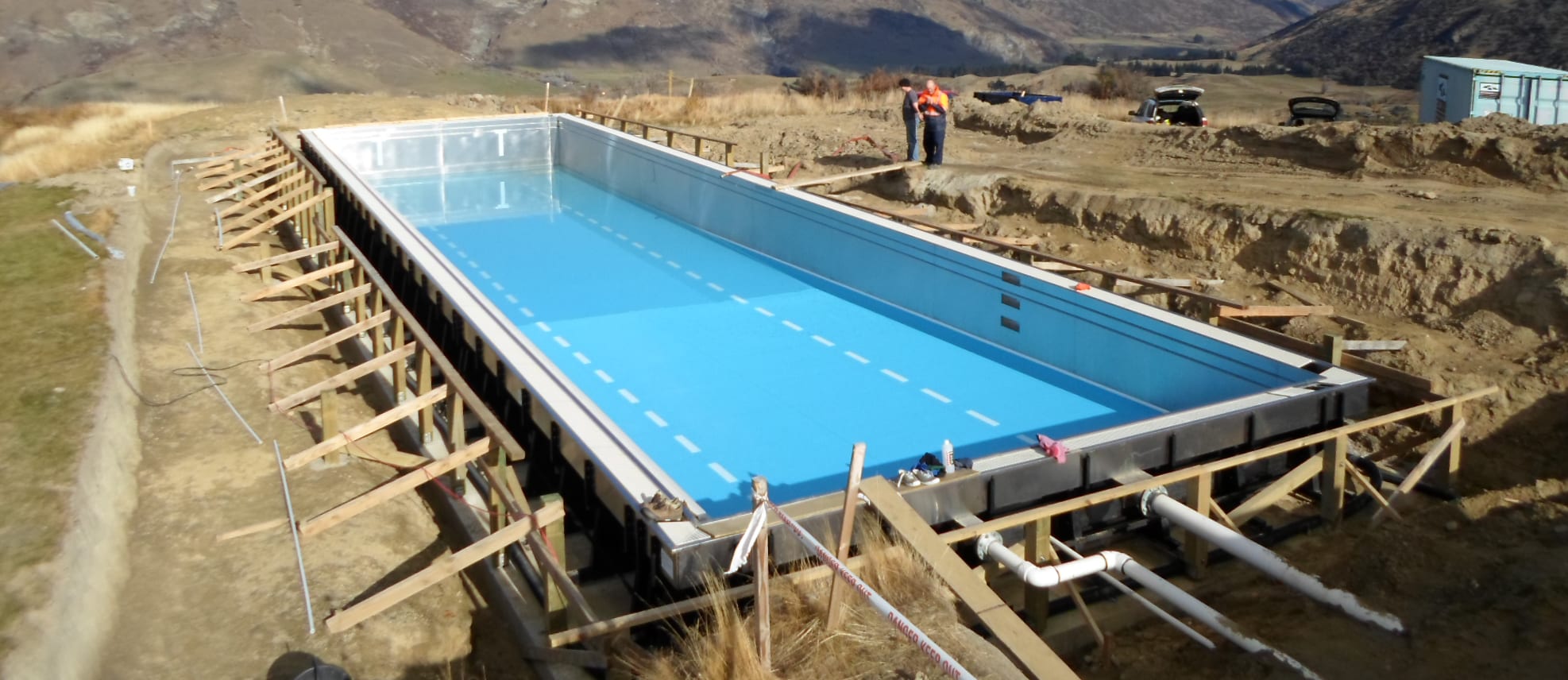Stainless Steel Perimeter Pool Gutter Systems