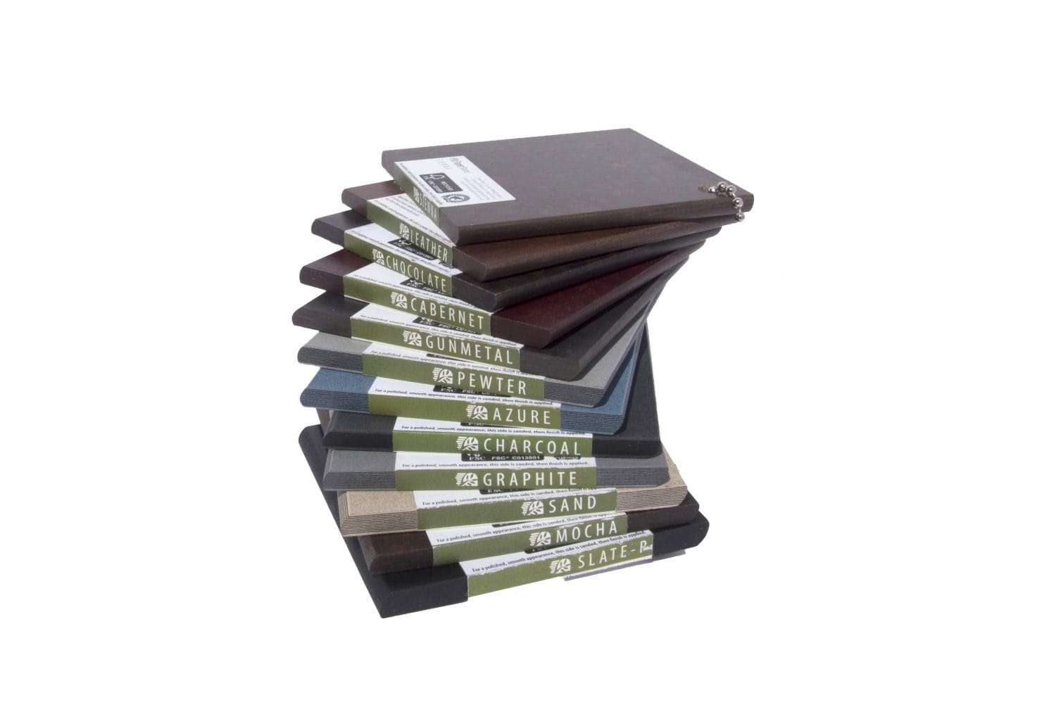3 1/2 x 3 1/2 x 1/4 Single Color PaperStone Samples