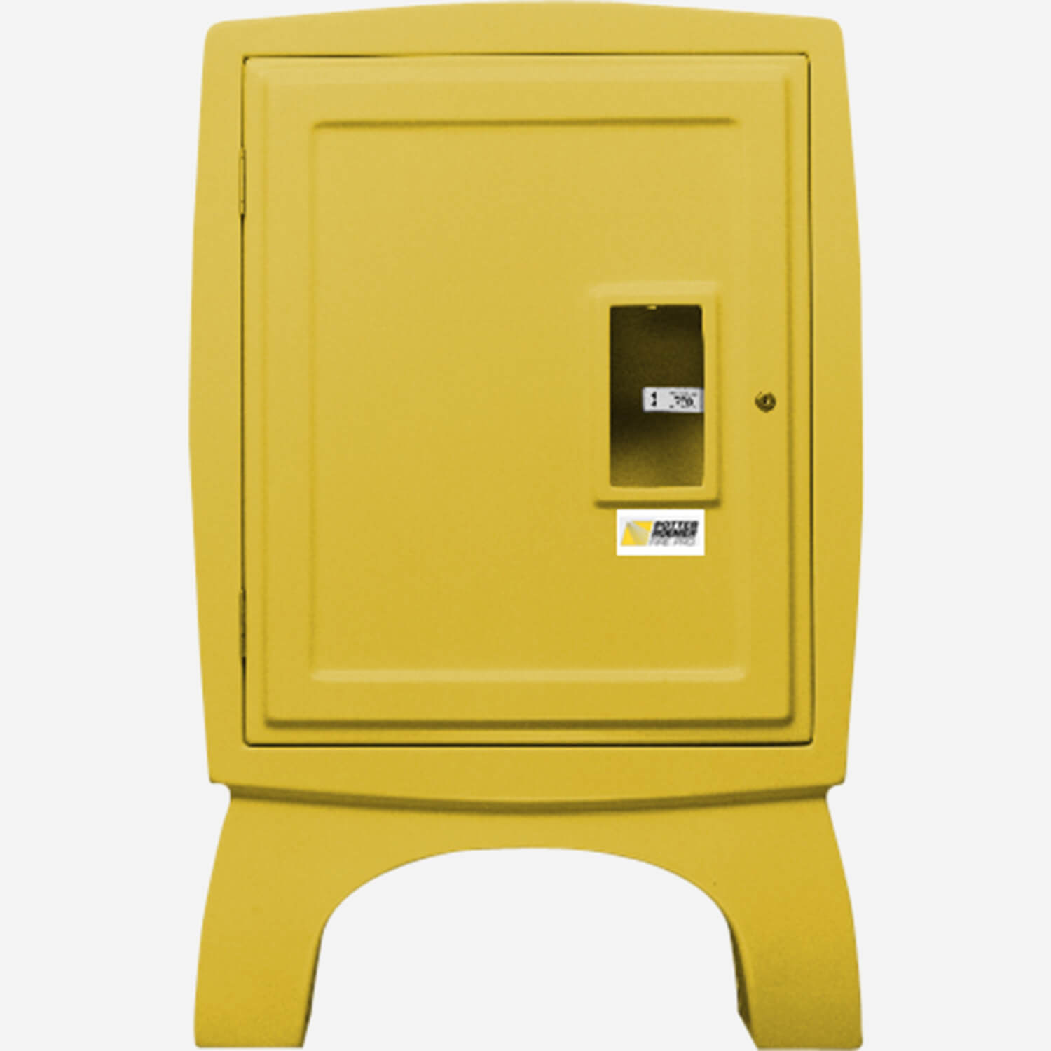 1.5" Fire Hose Rack and Extinguisher Fiberglass Cabinet