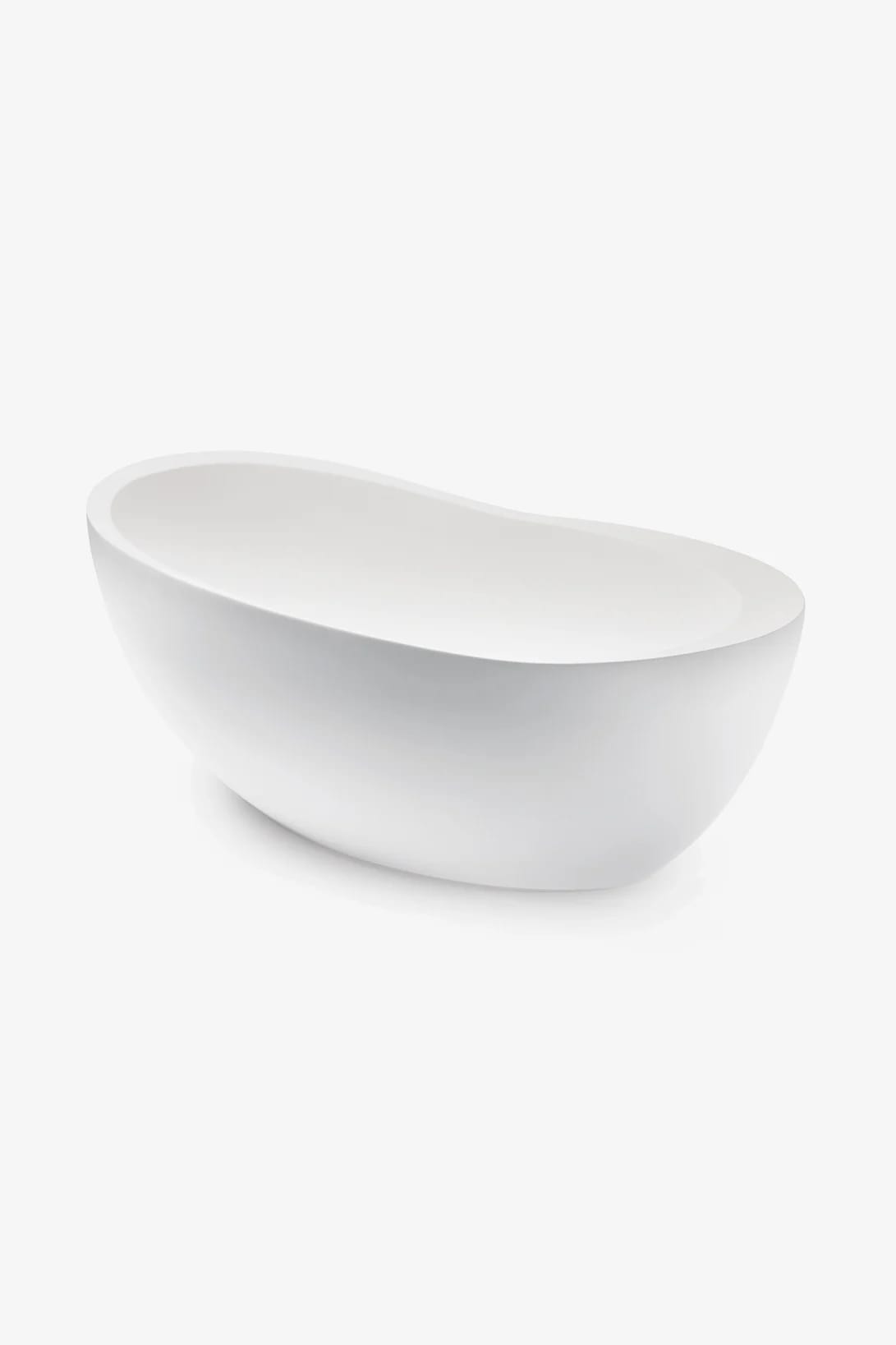 .25 70" x 40" x 29" Freestanding Oval Bathtub
