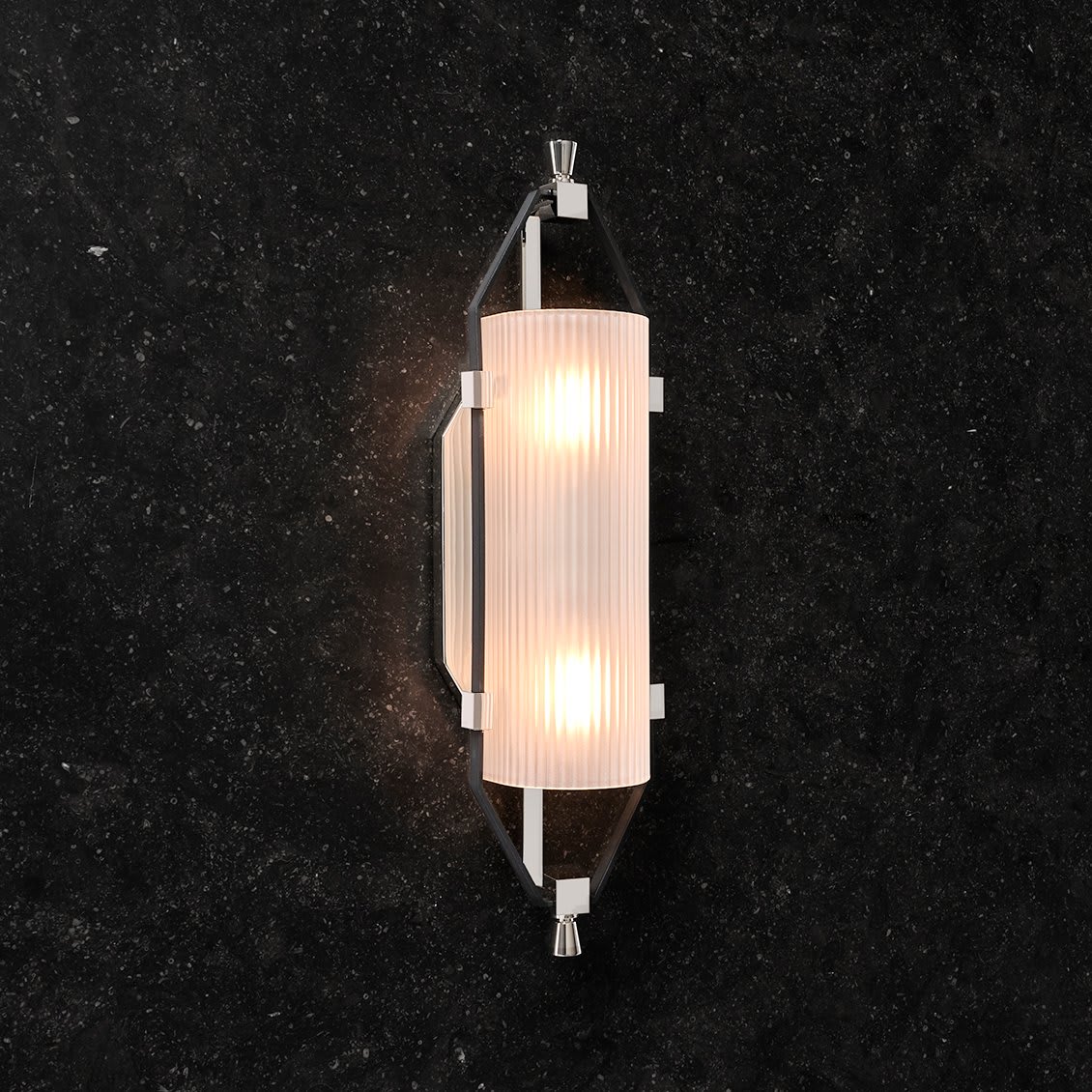 Addair Wall Mounted Single Sconce with Glass Shade