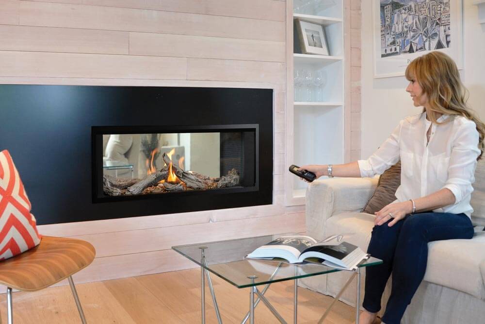L1 See-Thru Gas Fireplace