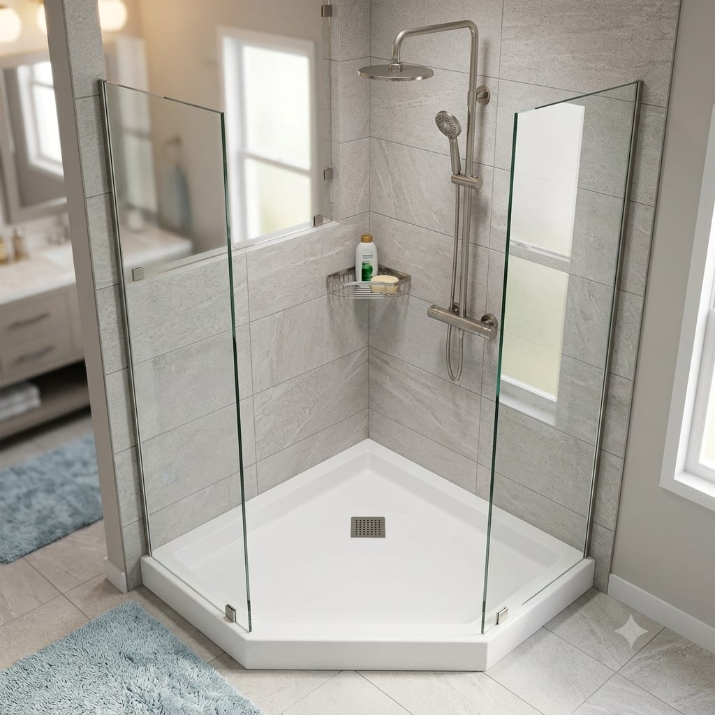 Corner Neo Drain Pan