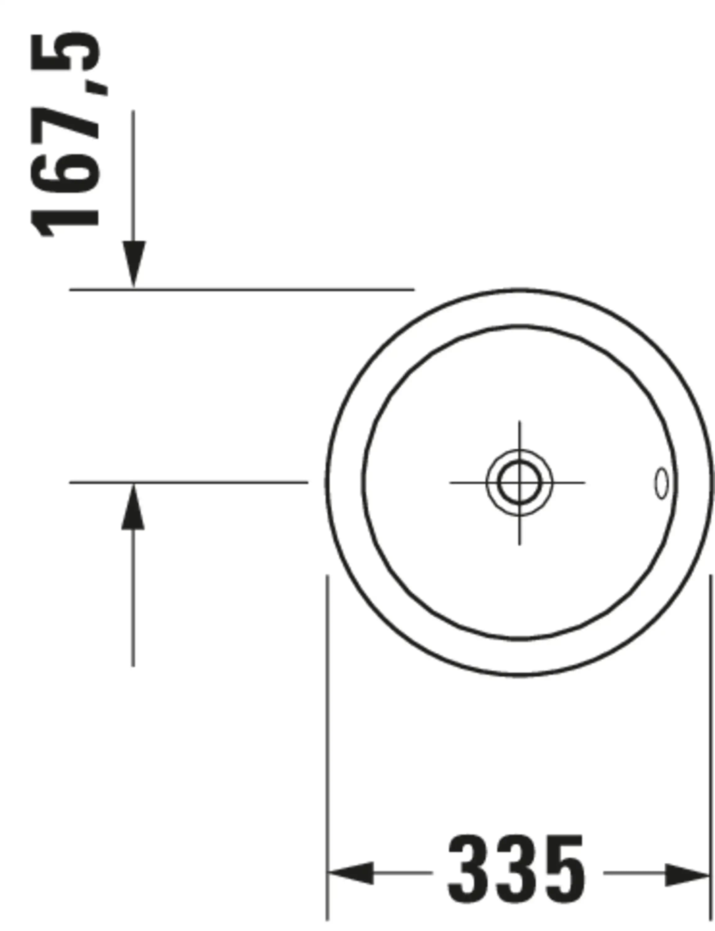 Architec Countertop built-in basin Bali