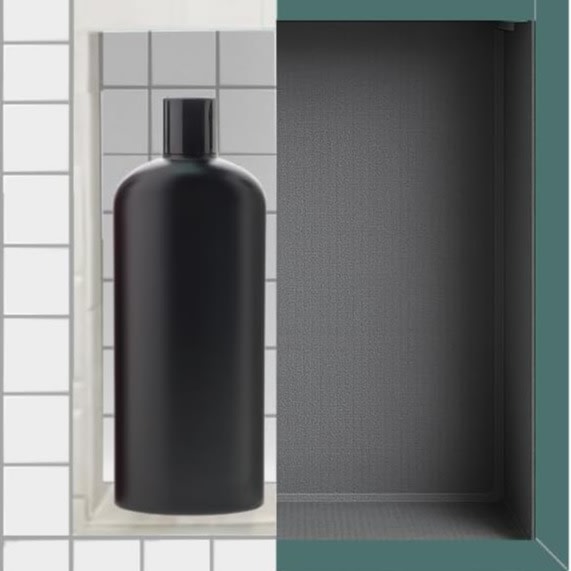 14"x 22" Shampoo Niche