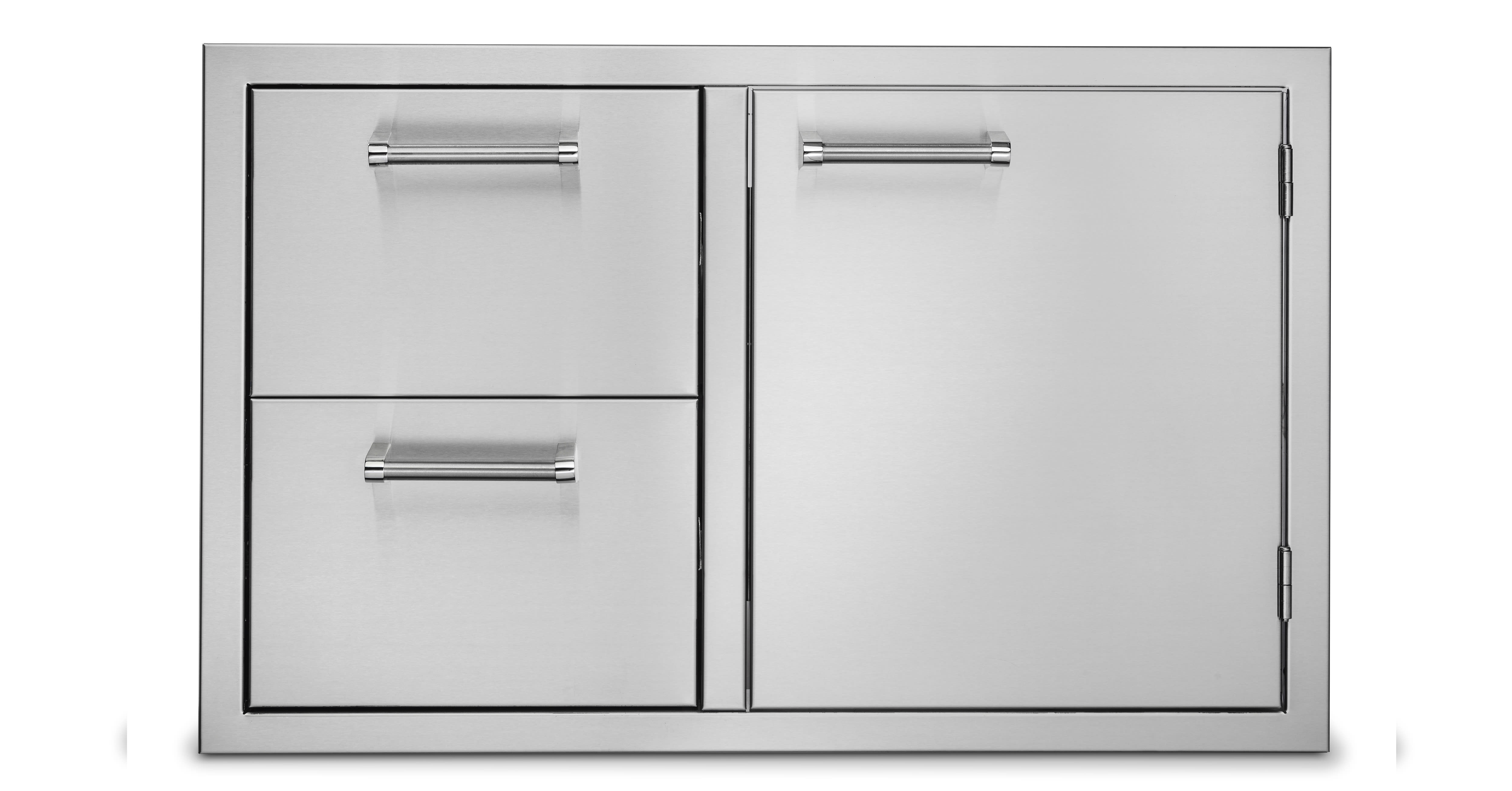 30"W. STAINLESS STEEL DOUBLE ACCESS DOORS