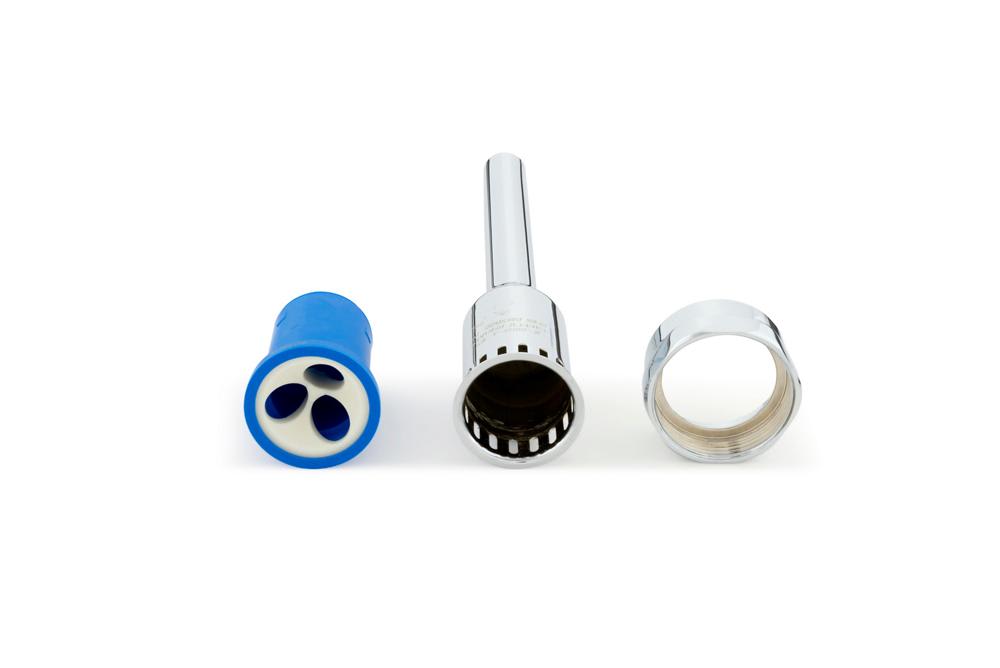 ¾" x 8 ½" Vacuum Breaker/Backflow Preventer with Flush Tube and Nut in Polished Chrome Finish