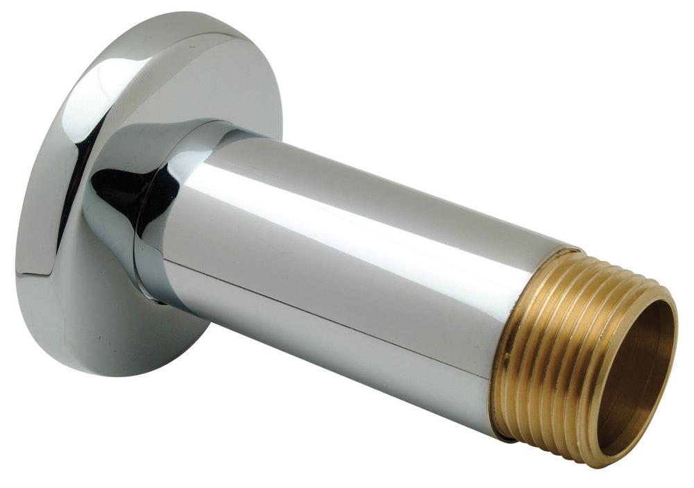 ¾" Sweat Solder Kit with Cast Wall Flange for Flush Valve, Chrome-Plated Brass