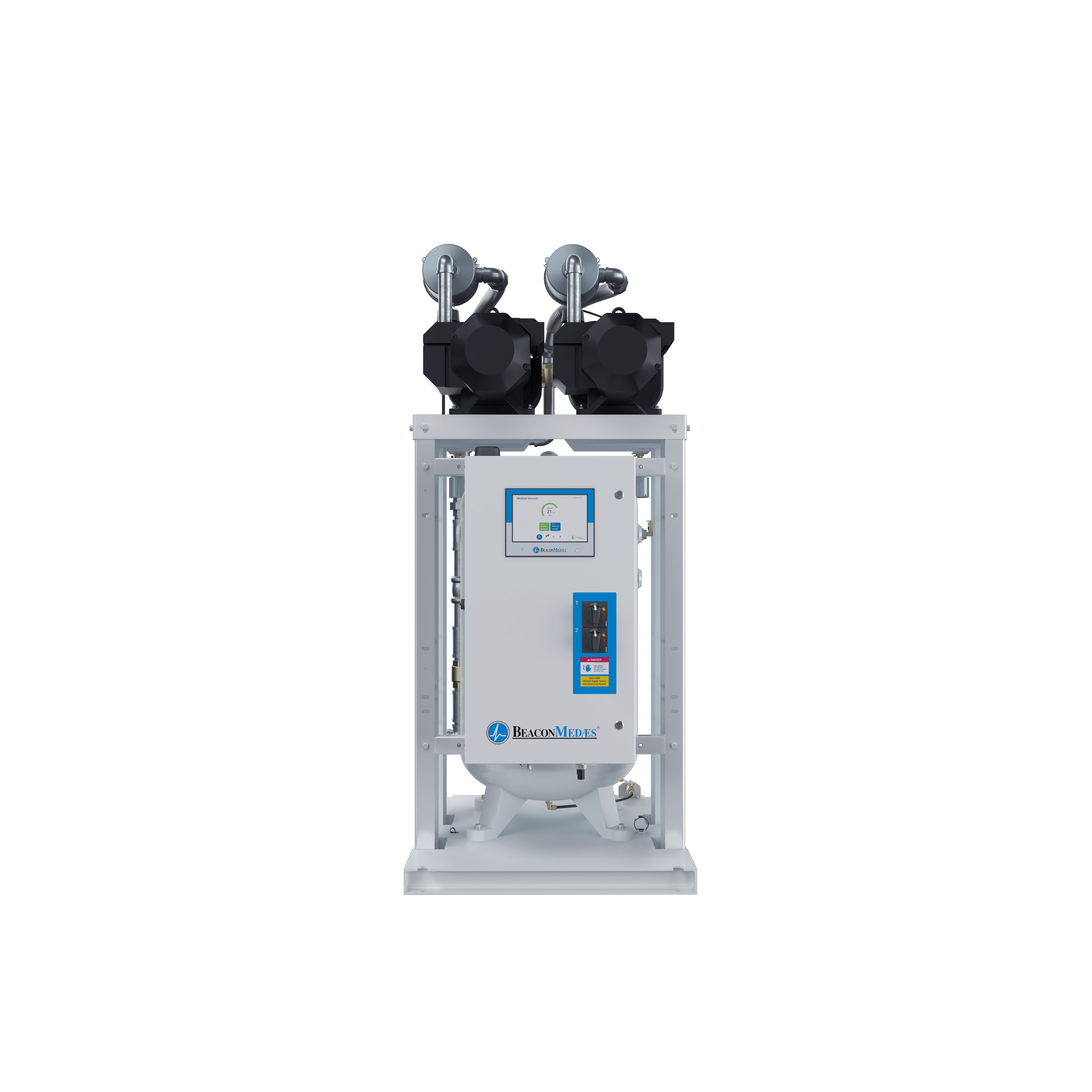 Oil-Less Rotary Vane Medical Vacuum System