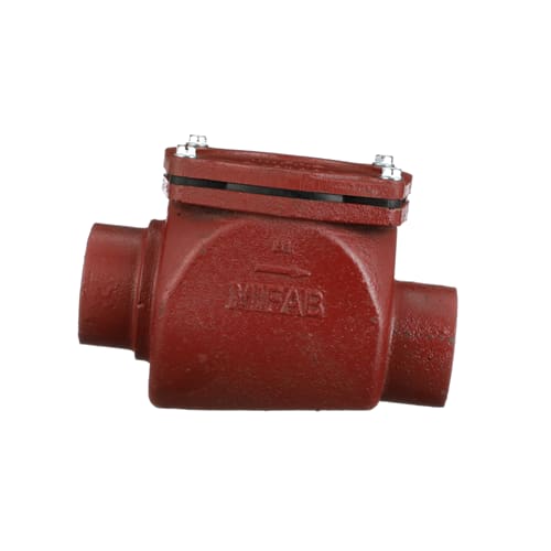 BV1000 Cast Iron Horizontal Backwater Valve with Stainless Steel Flapper