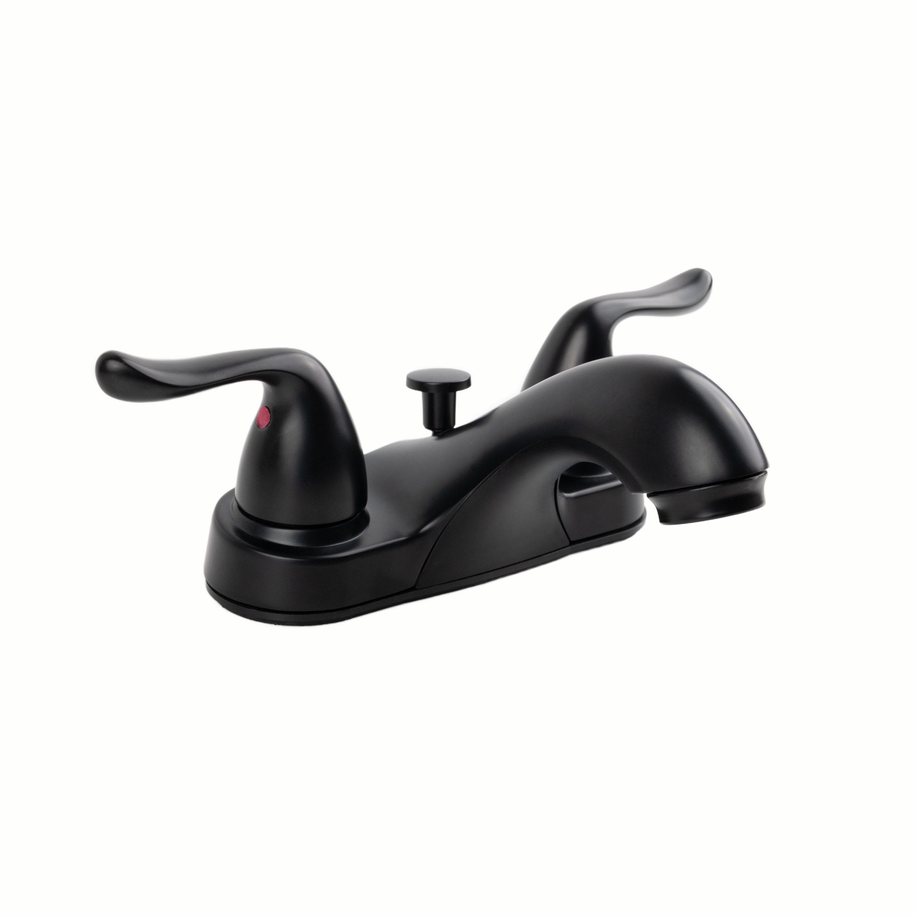2-Handle Bathroom Faucet With pop up drain