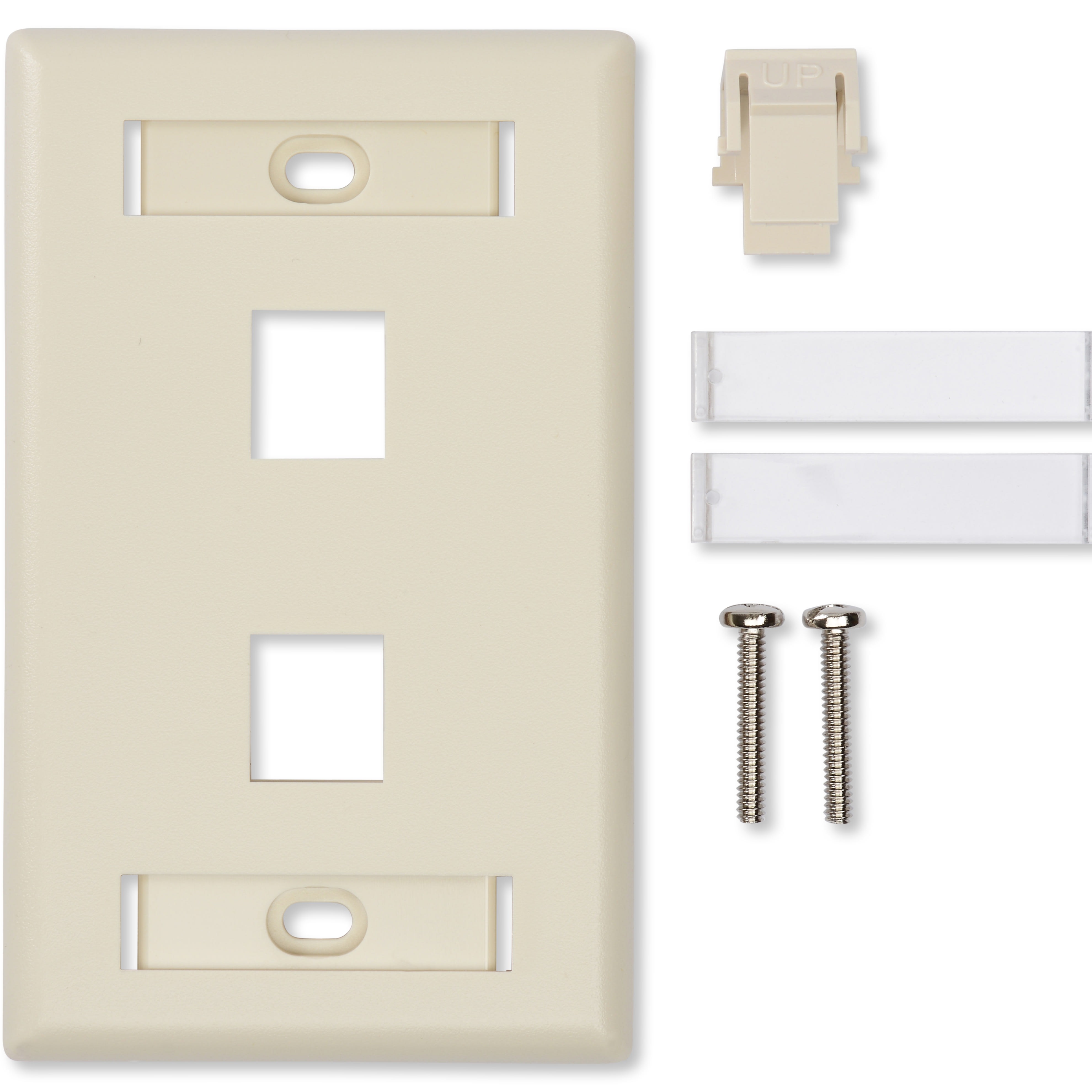 KeyConnect Single-Gang Faceplate