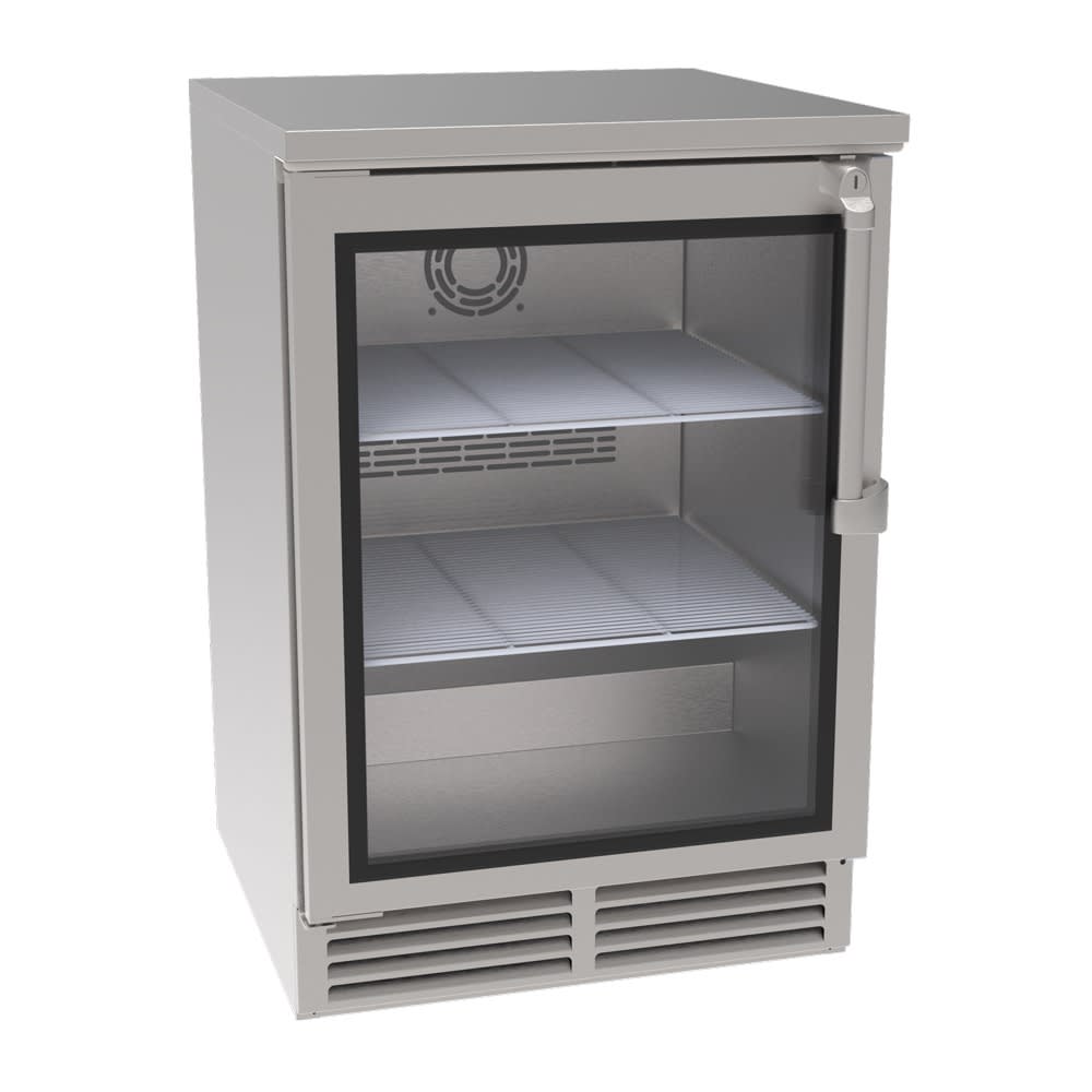 24" One-Door Self-Contained Back Bar Cooler