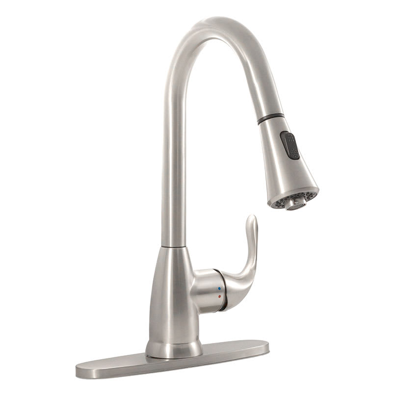 1-Handle Pull-Down Sprayer Kitchen Faucet