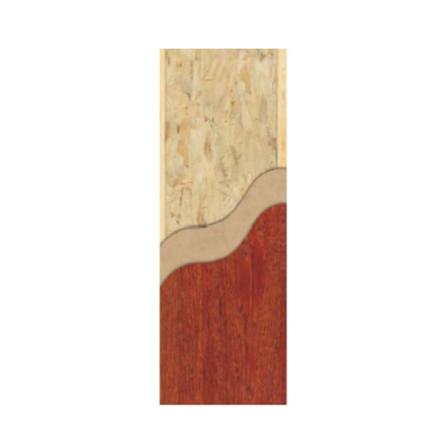 Flush Wood Door - Structural Composite Lumber Core w/Wood Face