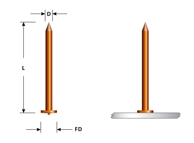 Capacitor Discharge Weld Pins