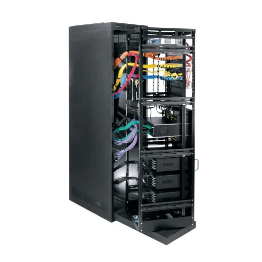 WR Series Roll Out Rack In Steel Enclosure
