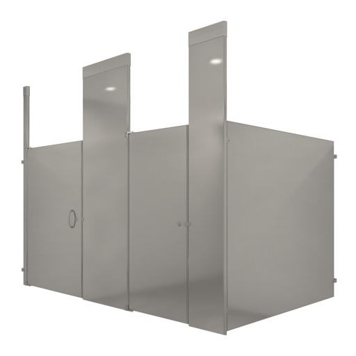 Ceiling Hung Stainless Steel Toilet Partitions