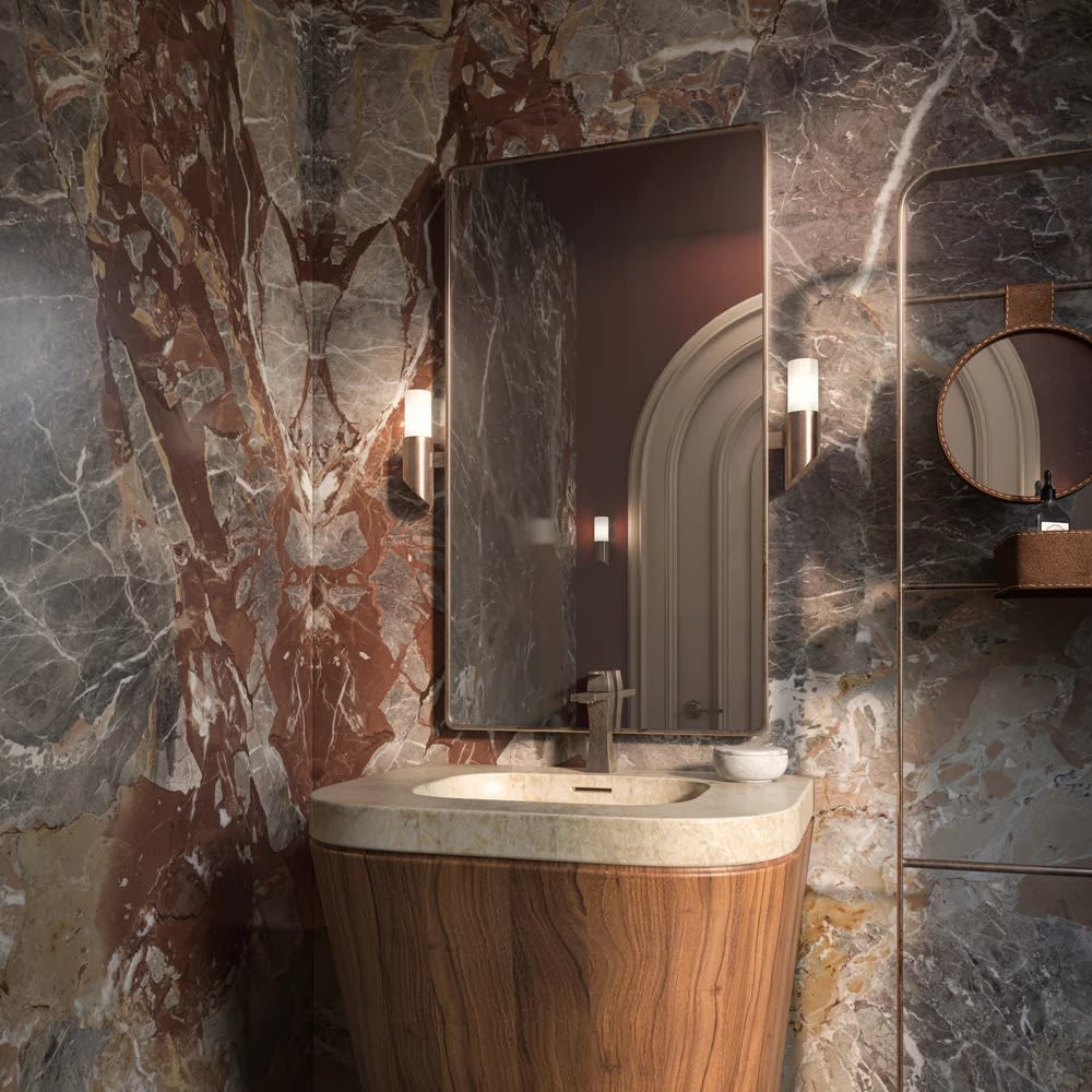 Breccia San Giorgio Marble Slab 3/4"