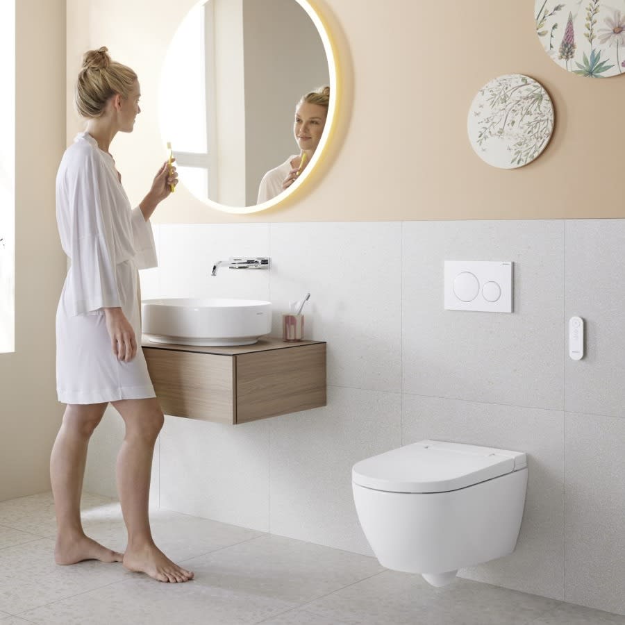 Duofix In-wall System with Sigma Concealed Tank