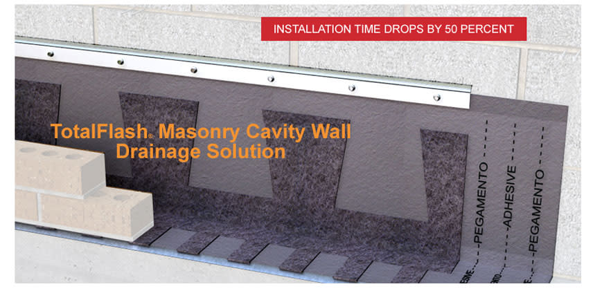 TotalFlash® Masonry Cavity Wall Drainage Solution