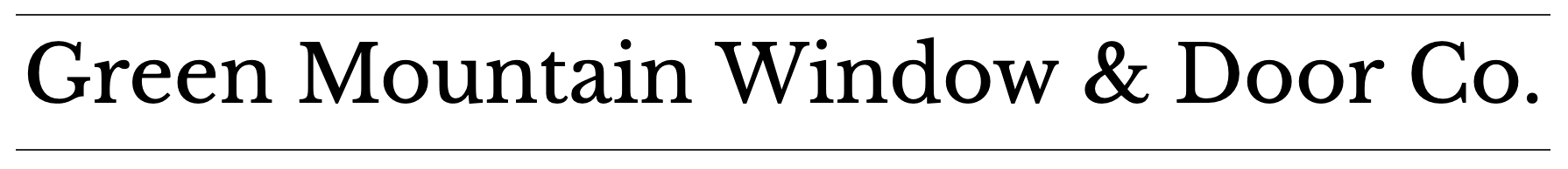 Green Mountain Window Co. logo
