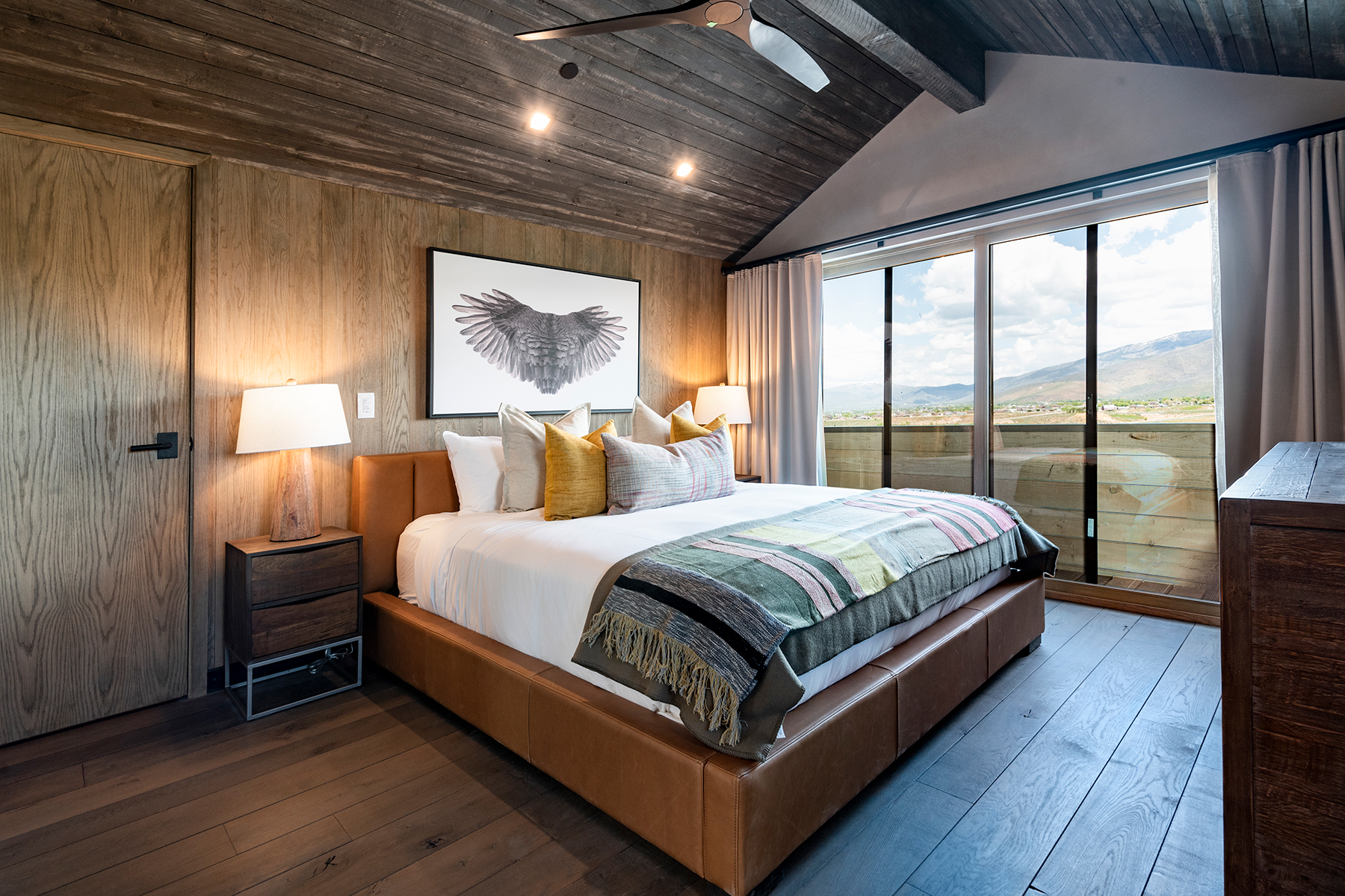 Interior Weathered Wood Lumber