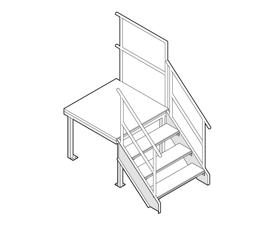 Stairs Treads Ramps & Ladders