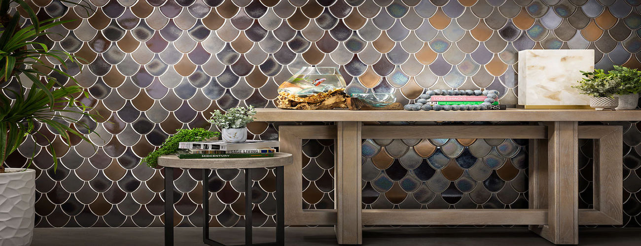 Stone & Pewter Accents