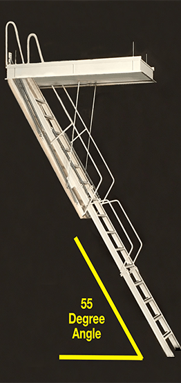 Rainbow Attic Stairs image 1