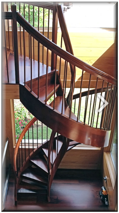 Unique Spiral Stairs image 5