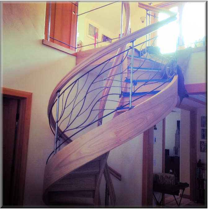 Unique Spiral Stairs image 9