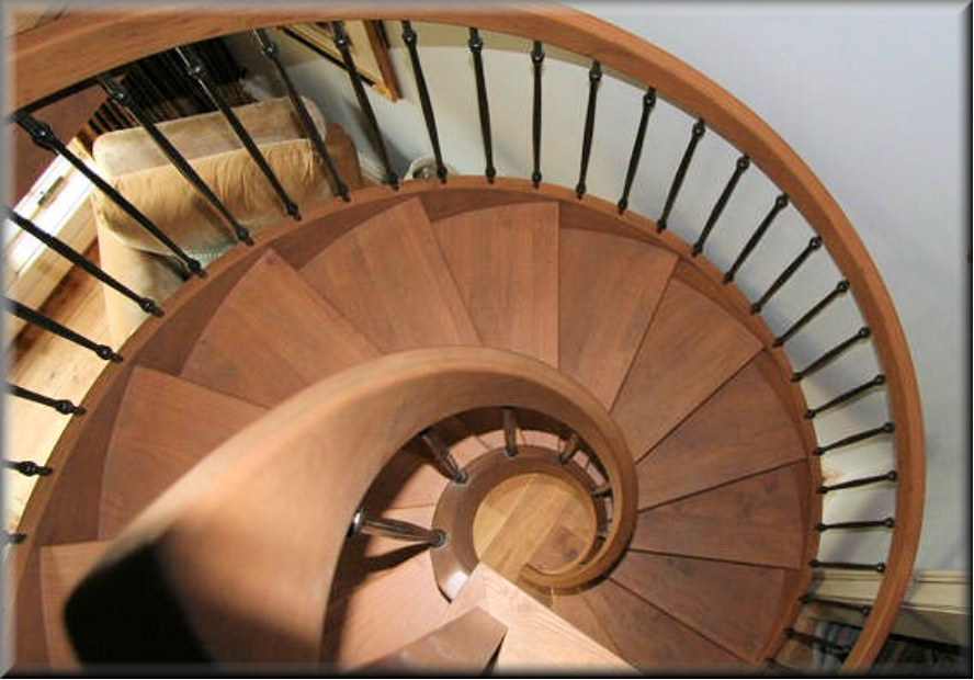 Unique Spiral Stairs image 7