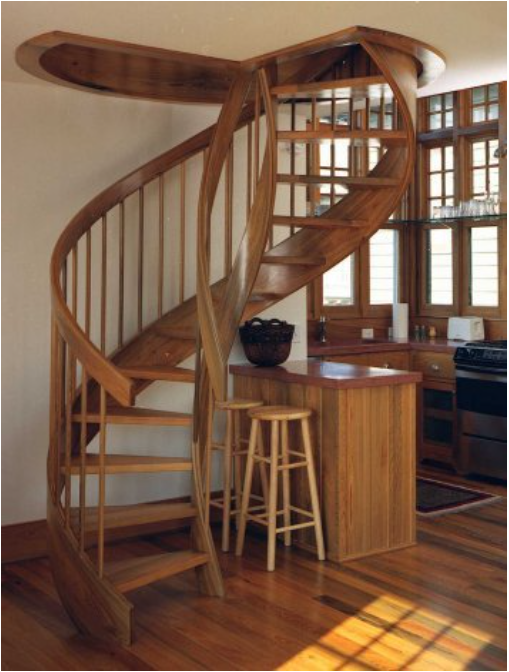Unique Spiral Stairs image 3