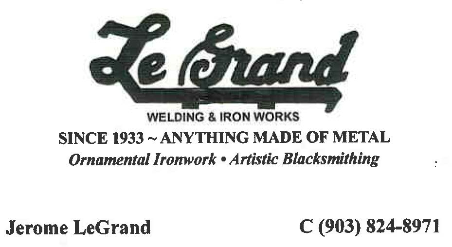 LeGrand & Sons Welding & Iron Works logo
