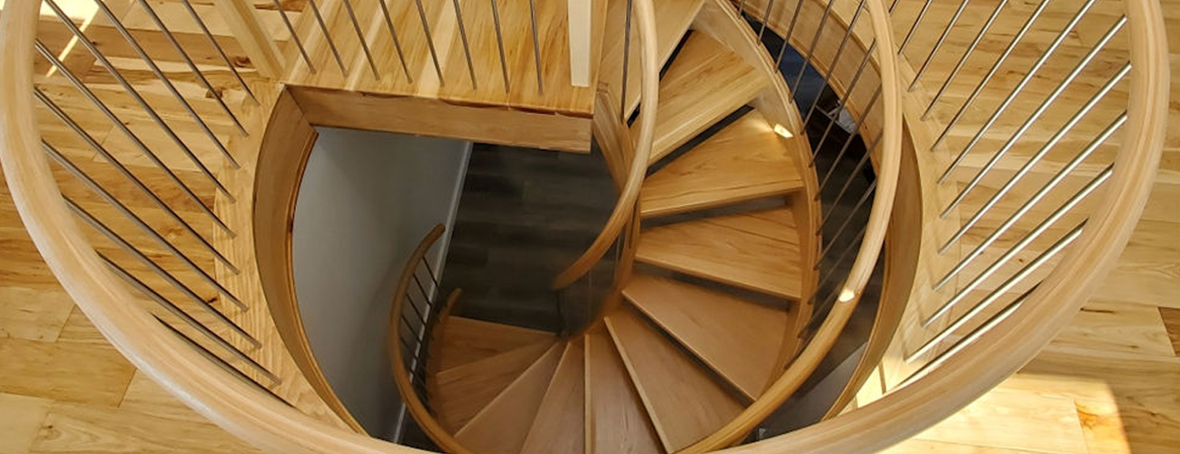 Unique Spiral Stairs