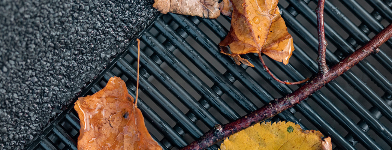 Raindrop Gutter Guard System