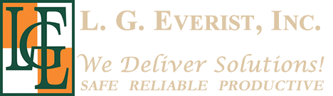 L.G. Everist, Inc. logo