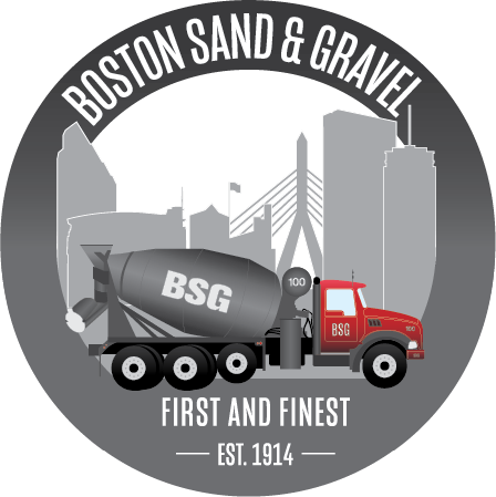 Boston Sand & Gravel logo