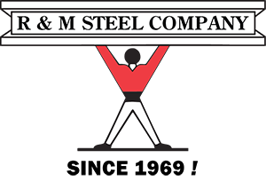 R & M Steel Company logo