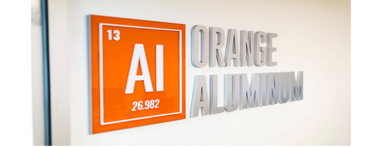Orange Aluminum