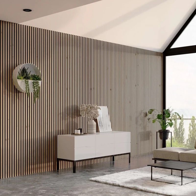 Slat Wood Panel Wall image 7