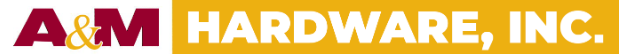 A&M Hardware  logo