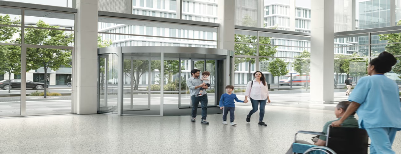 Crane Revolving Doors by DORMA