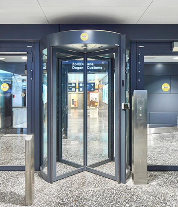 Crane Revolving Doors by DORMA image 1