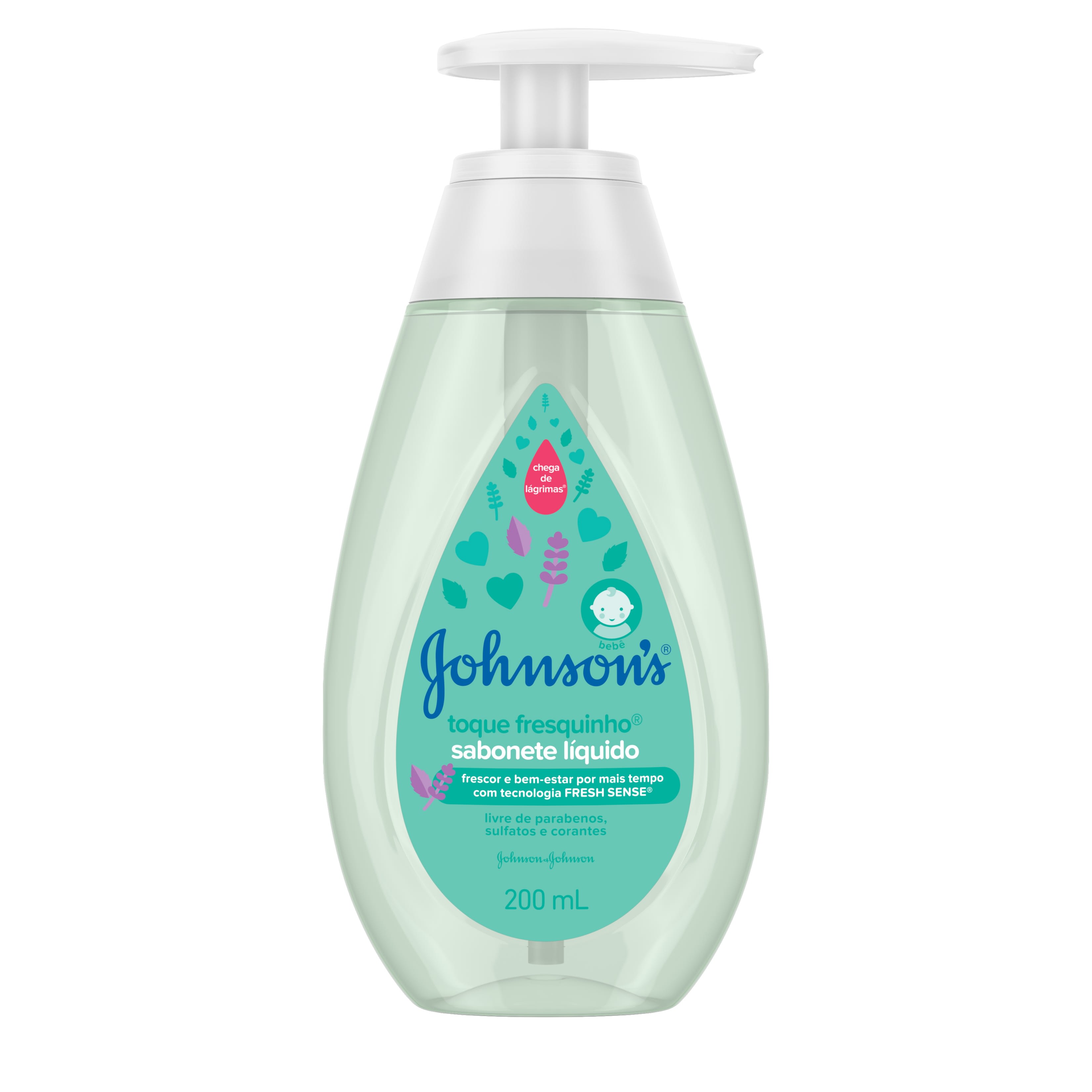 Sabonete Líquido Infantil Toque Fresquinho, Johnson's, 200 ML, preço d