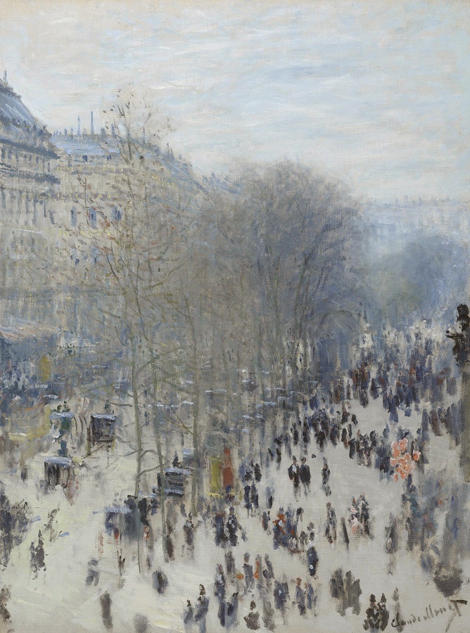 Boulevard des Capucines. Monet