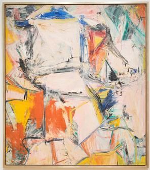 Intercambio. 1955. Cuadro de Willem de Kooning