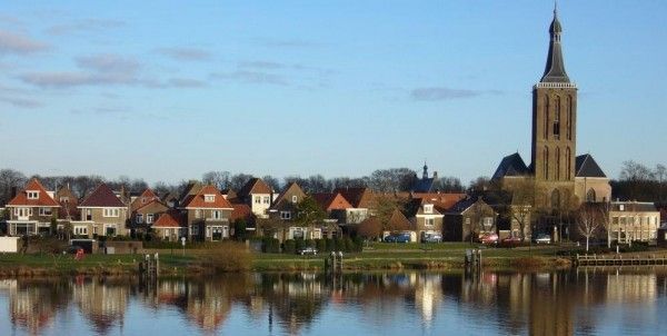 Vista de Hasselt. Zwolle. Países Bajos