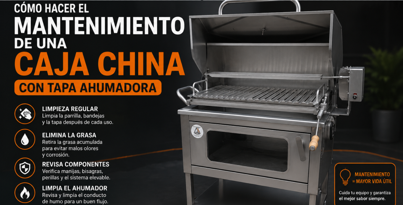 Cómo hacer el mantenimiento de una caja china con tapa ahumadora